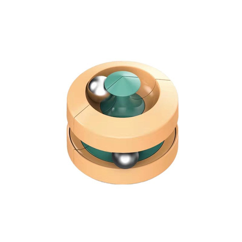 Track Pinball Finger Spinner