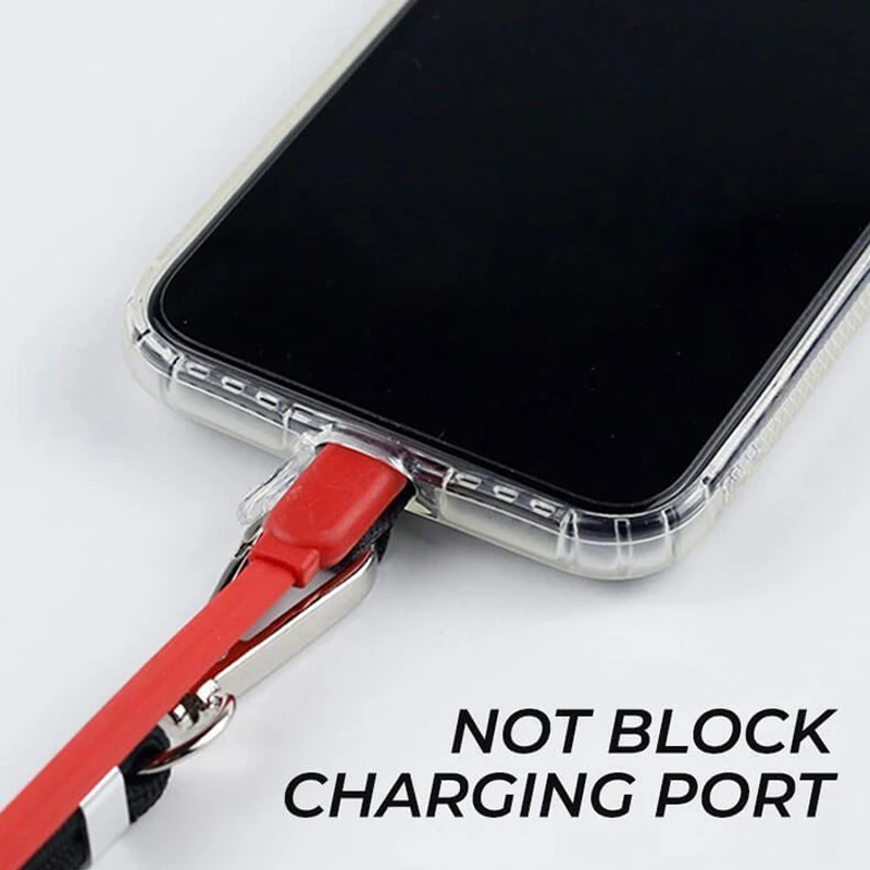 Clapfun™ Universal Crossbody Nylon Patch Phone Lanyards