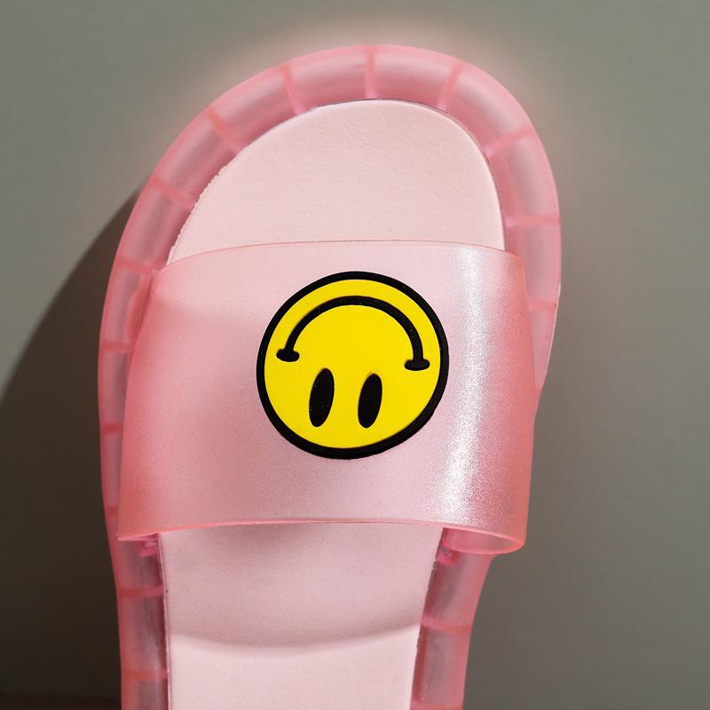 Smile Led Light Children's Slippers