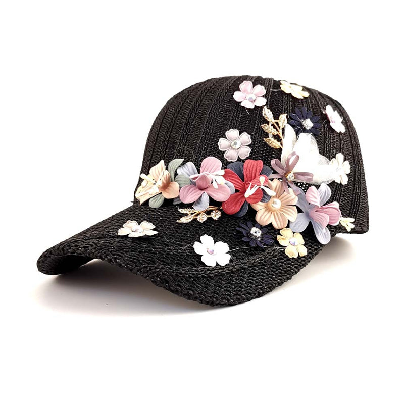 Fashion Flower Baseball Cap