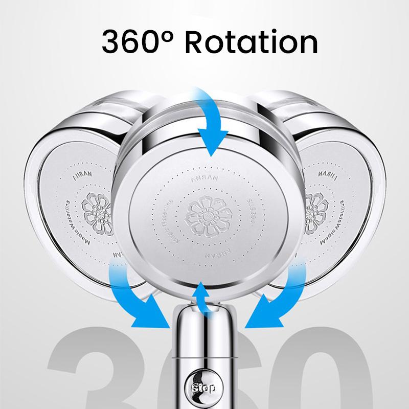 Clapfun™Turbo-flow shower head