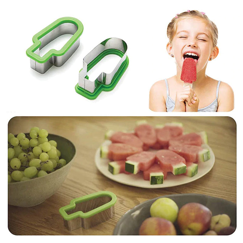 Popsicle Shape Mold Watermelon Slice Model