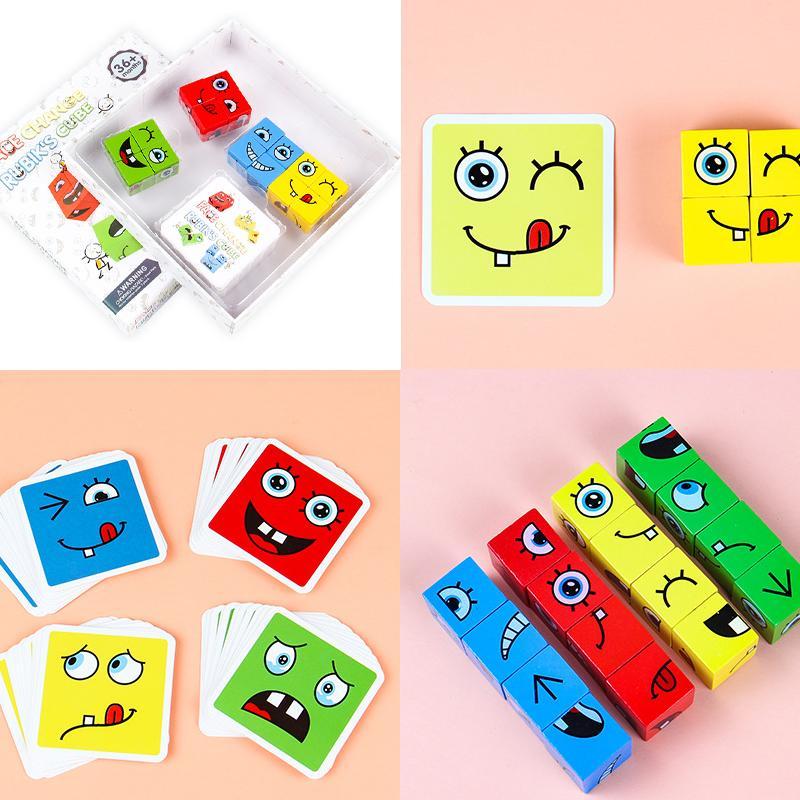 Clapfun™ Puzzle Building Cubes