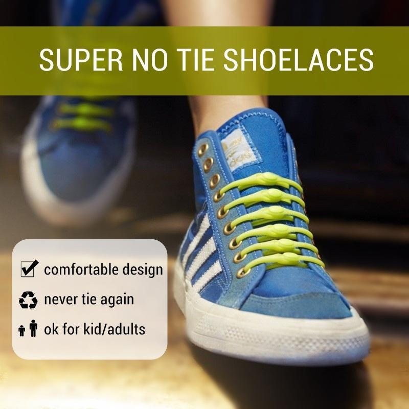 Easy Shoelaces, 12pcs