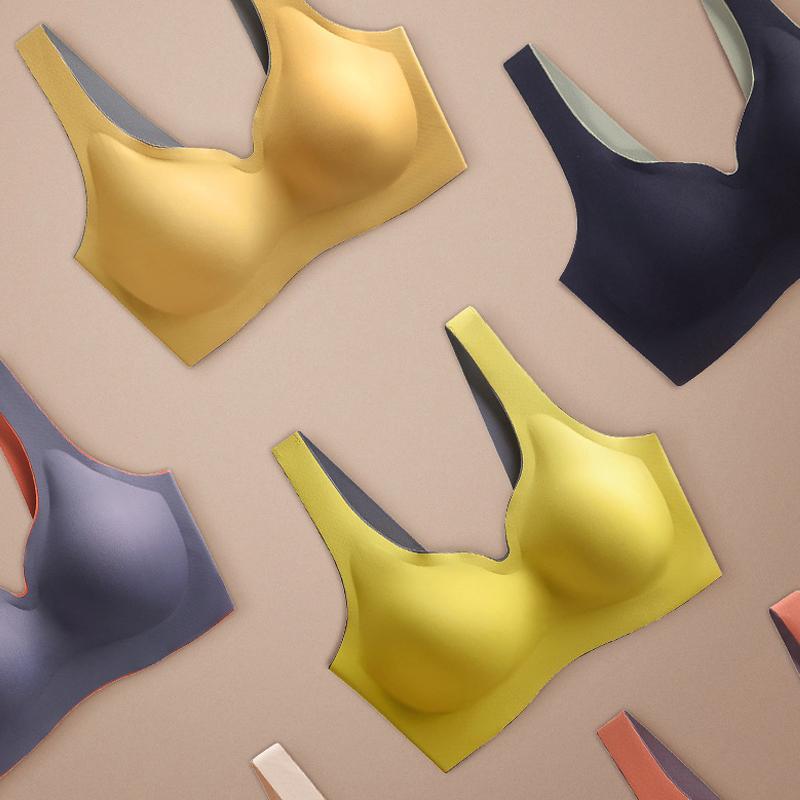 Clapfun™ Latex Seamless Push Up Bra