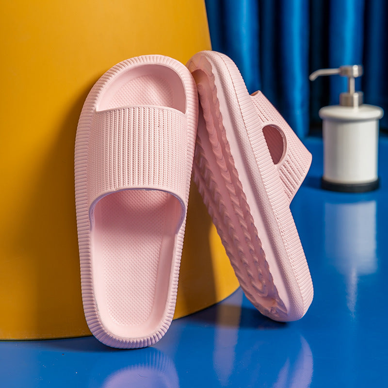 Non-slip Slippers with a Thick Sole