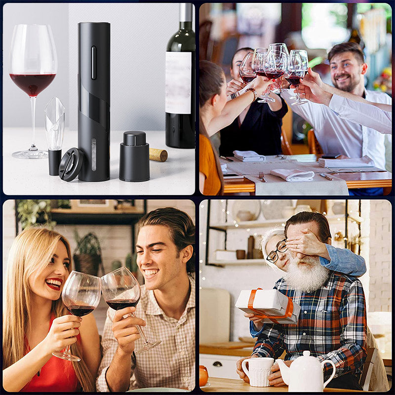 Electric  Wine Bottle Corkscrew set