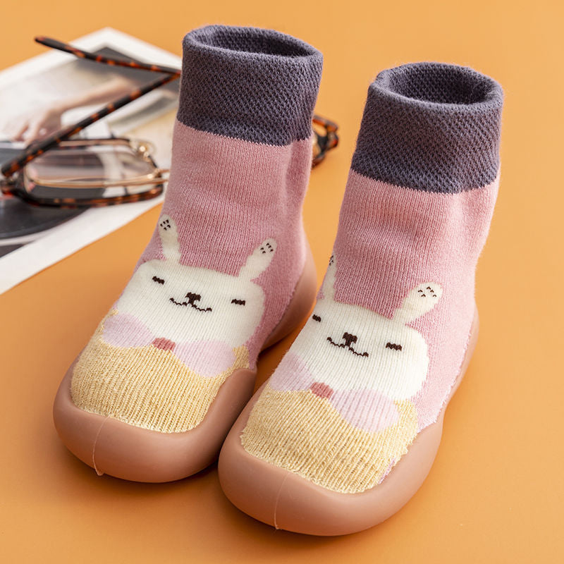 New Autumn And Winter Cartoon Sock Shoes