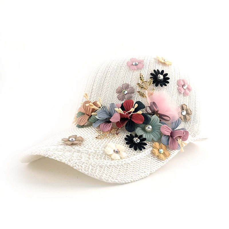 Fashion Flower Baseball Cap