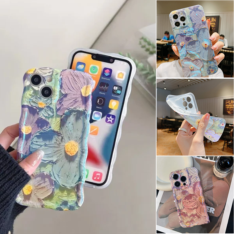 iPhone Colorful Oil Painting Exquisite Phone Case