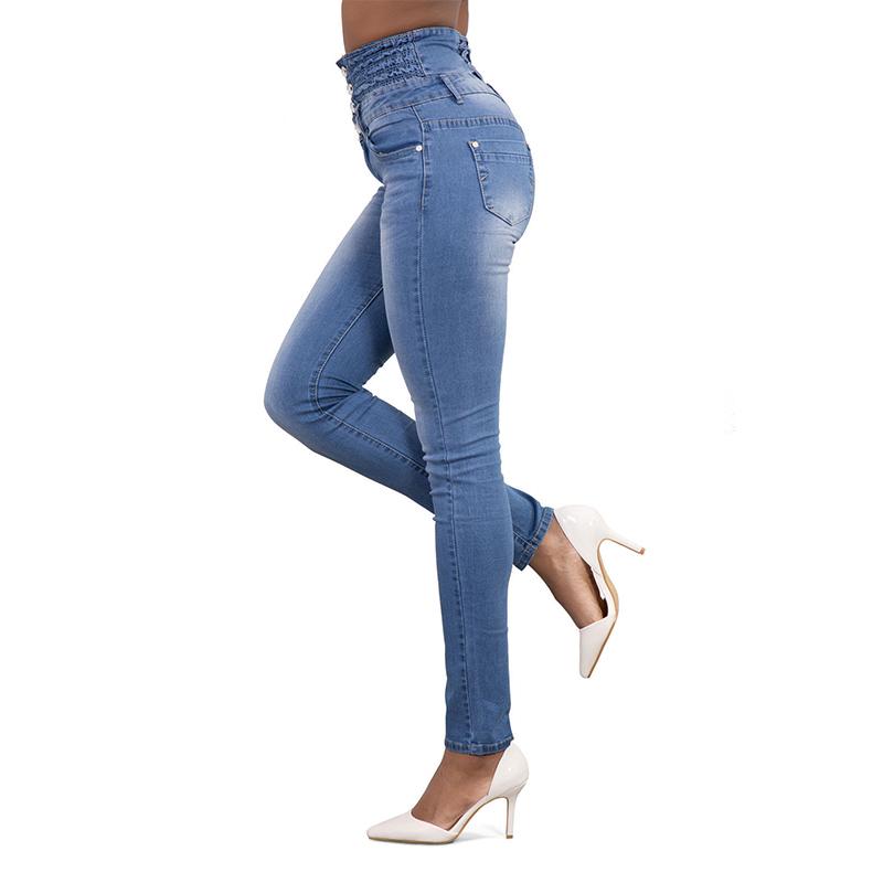 Sexy high-rise slim-fit jeans