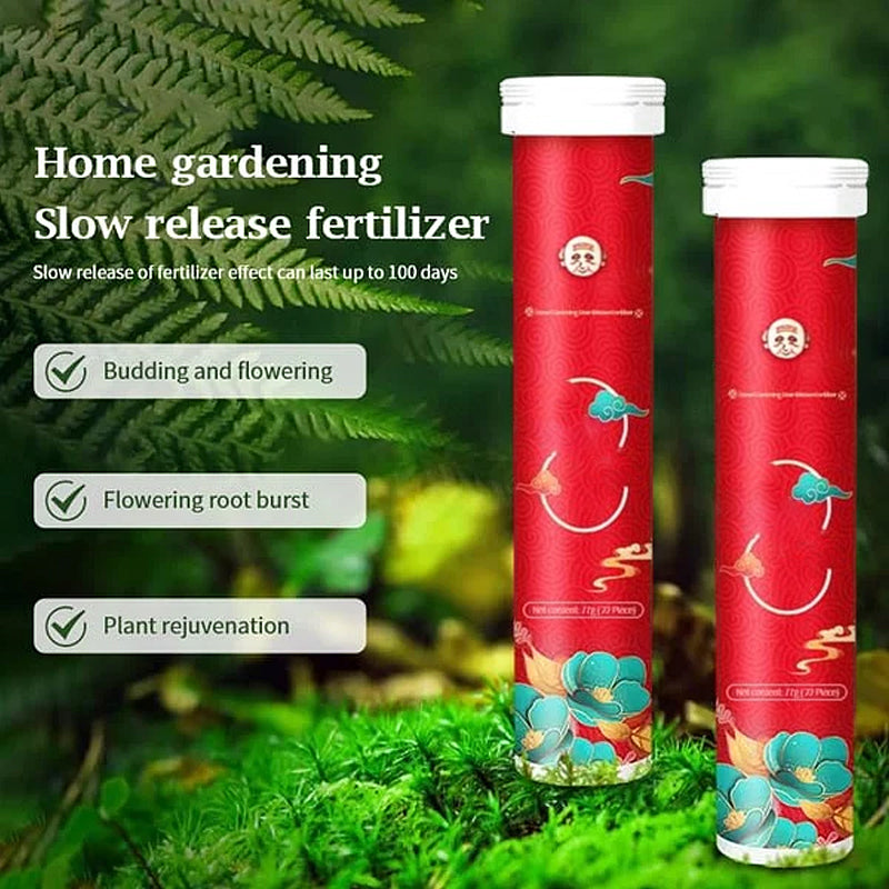 Home Gardening Universal Slow-Release Tablet Organic Fertilizer