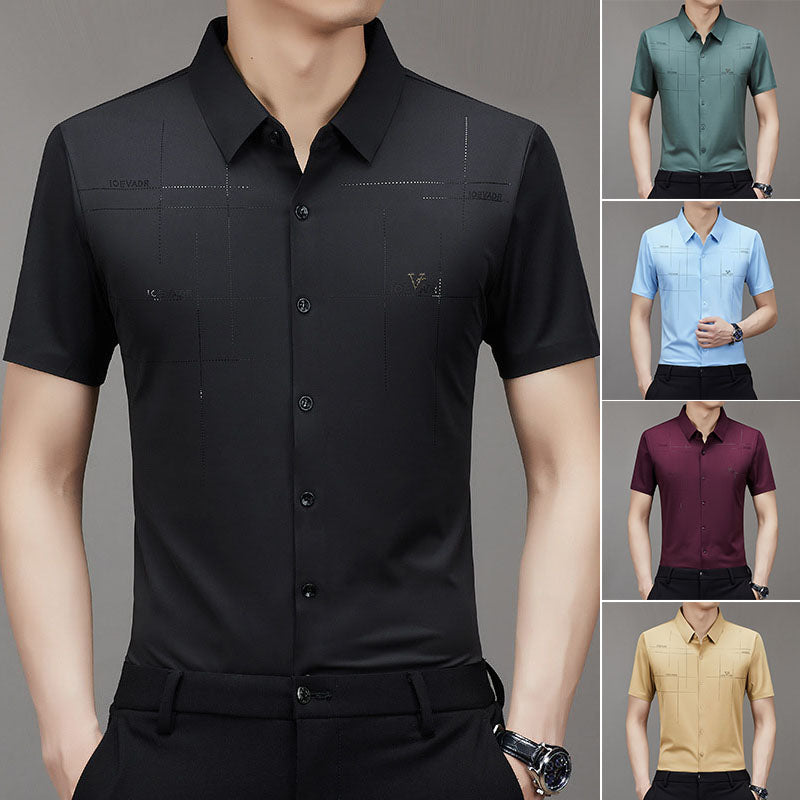 Men’s Ice Silk Business Shirt