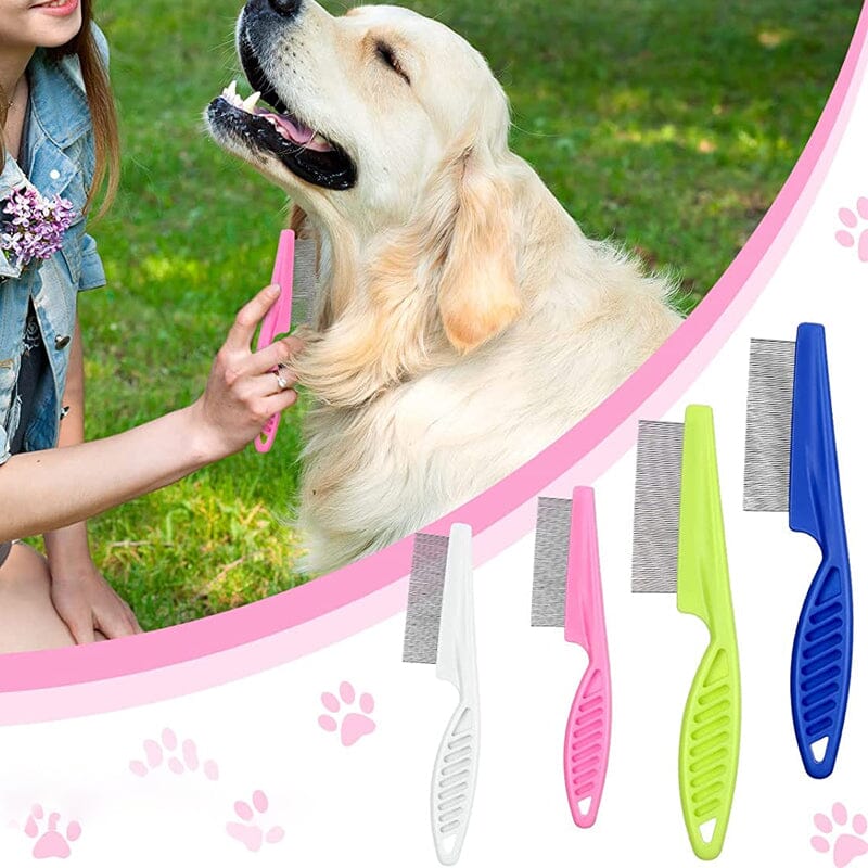 Multifunctional Pet Hair Comb Flea and Tear Stain Removal