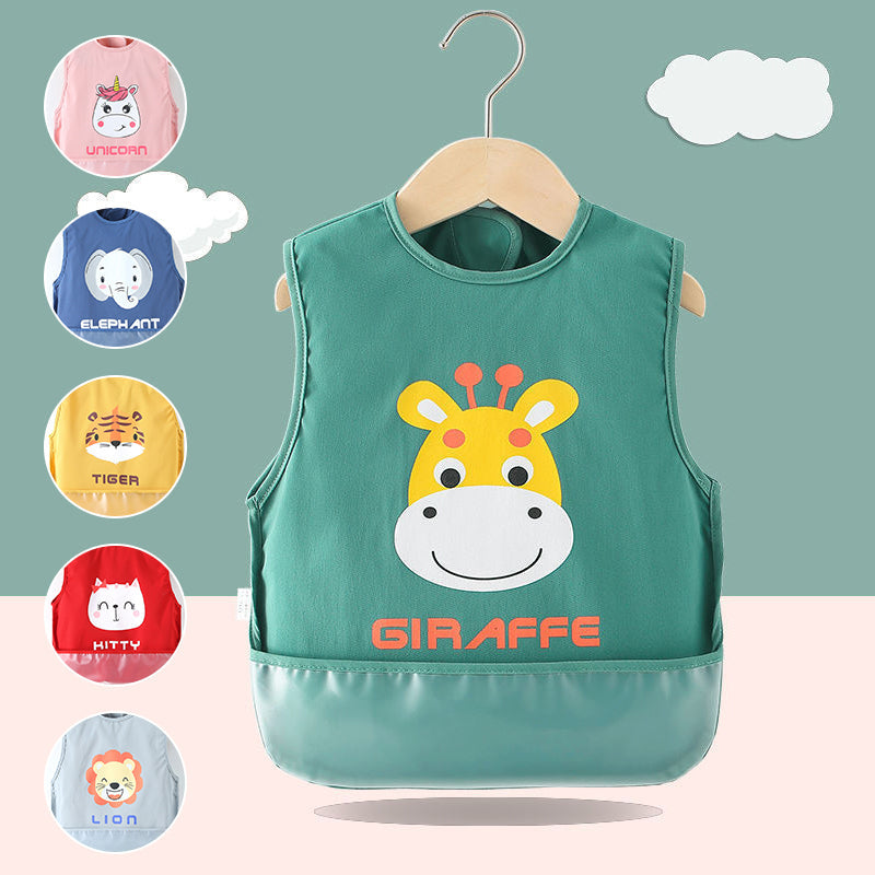 Waterproof Cartoon Smock for Children