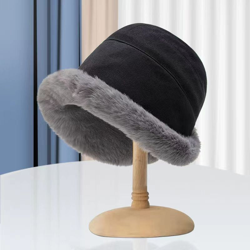 Extraordal Plus Velvet Thickened Fisherman Hat