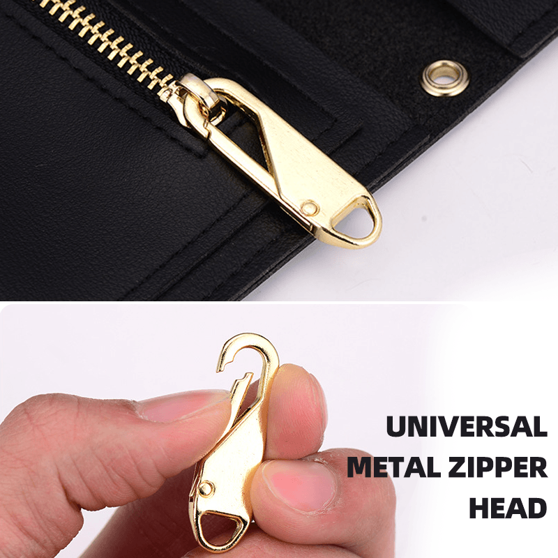 Clapfun™ Universal Metal Zipper Head