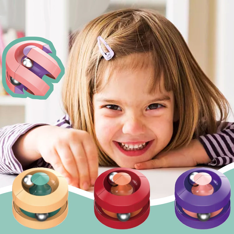Track Pinball Finger Spinner