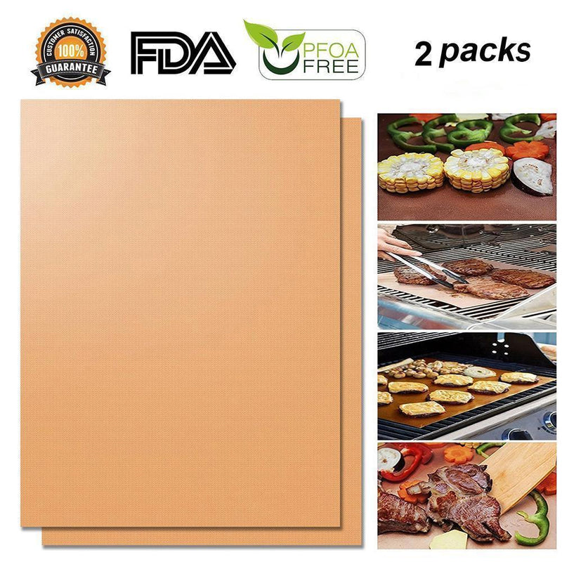 HIRUNDO Non-stick BBQ Baking Mats